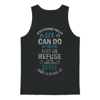 Husky Mistress Dog Sports Pedigree Dog Unisex Tank Top - Black – 1