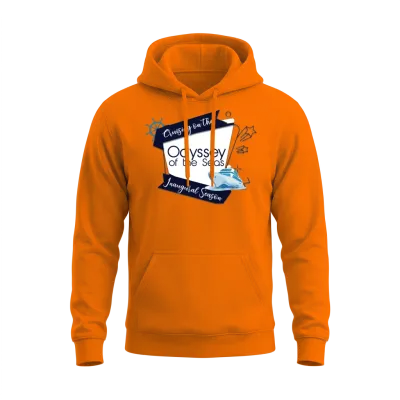Odyssey of the Seas Cruising Inaugural Season Unisex Hoodie - Safety Orange