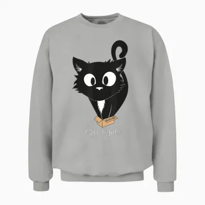 Ralf Schmitz - Hildegard Cat Unisex Sweatshirt - Ash