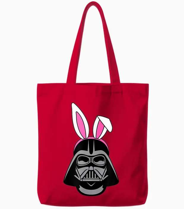 Amazon Essentials Star Wars Darth Vader Spring Easter Bunny Ears Tote Bags in Red