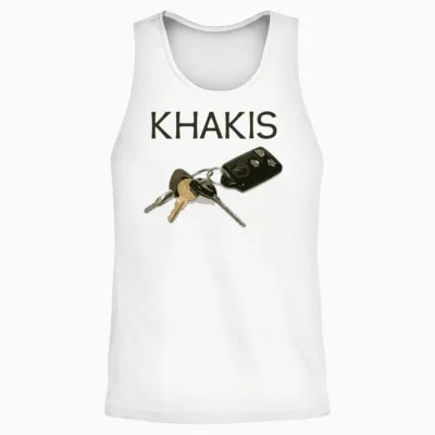 Funny Boston Accent Car Keys Unisex Tank Top - White