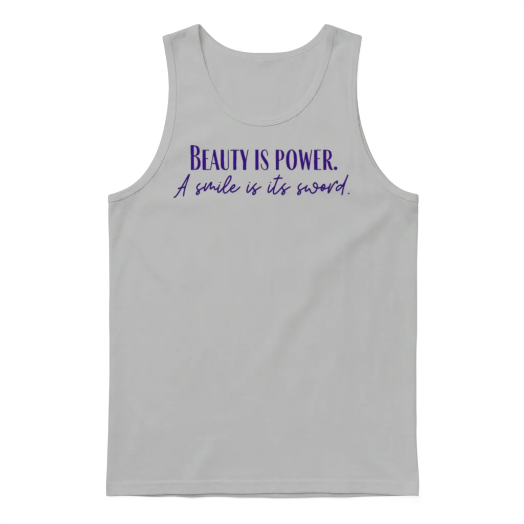 Beauty Retro Unisex Tank Top - Ash