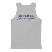 Beauty Retro Unisex Tank Top - Ash – 1