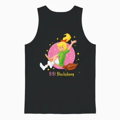 Bibi Blocksberg - Klassiker Original Unisex Tank Top - Black