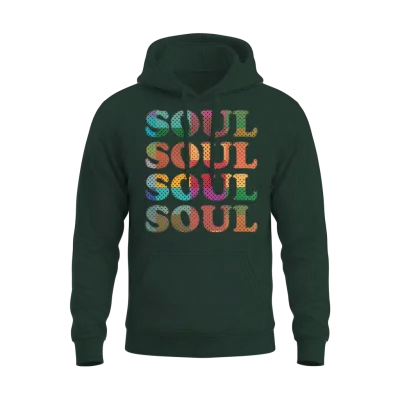 Soul Retro Unisex Hoodie - Forest