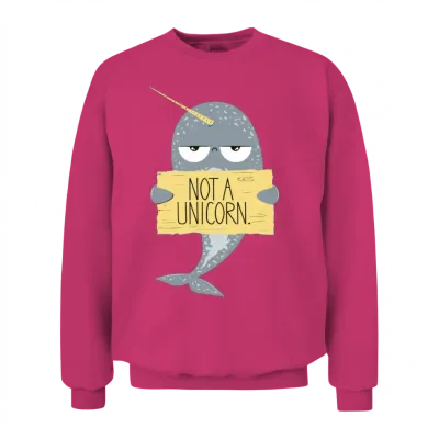 Not a Unicorn Unisex Sweatshirt - Heliconia