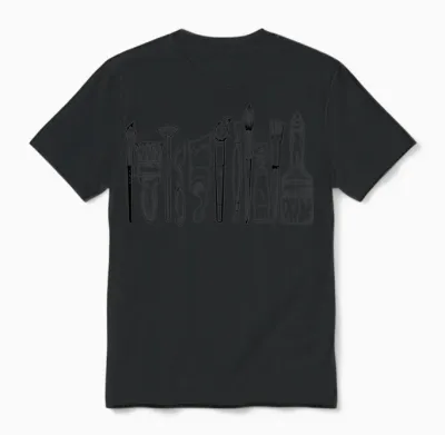 An Artists Weapon Unisex T-Shirt - Black