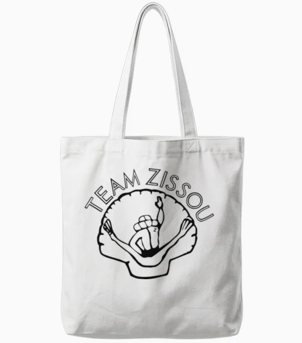 Team Zissou Tote Bags in White