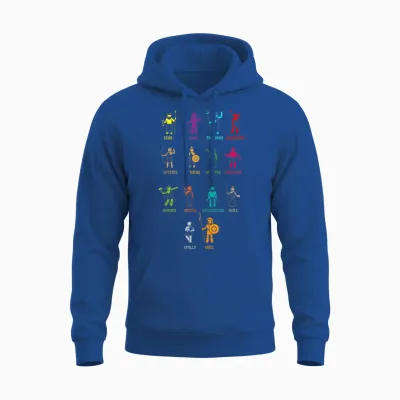 Greek Mythology Gods - Gods of Greece T-Shirt Small Unisex Hoodie - Royal