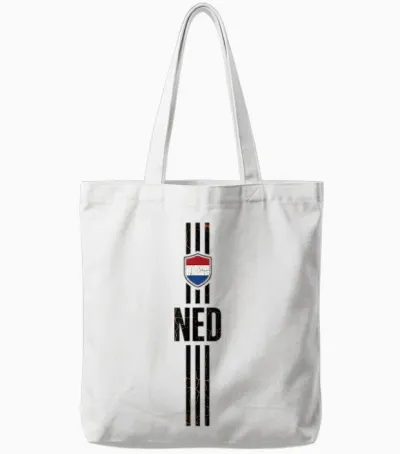 Netherlands Tshirt Dutch Holland Netherland Nederland Tote Bags - White