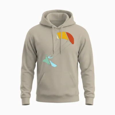 Kite Retro Unisex Hoodie - Sand