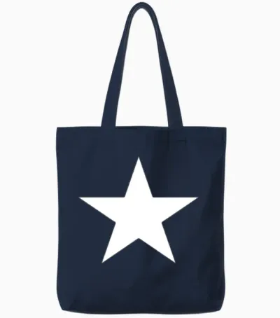Lone Star Tote Bags - Navy