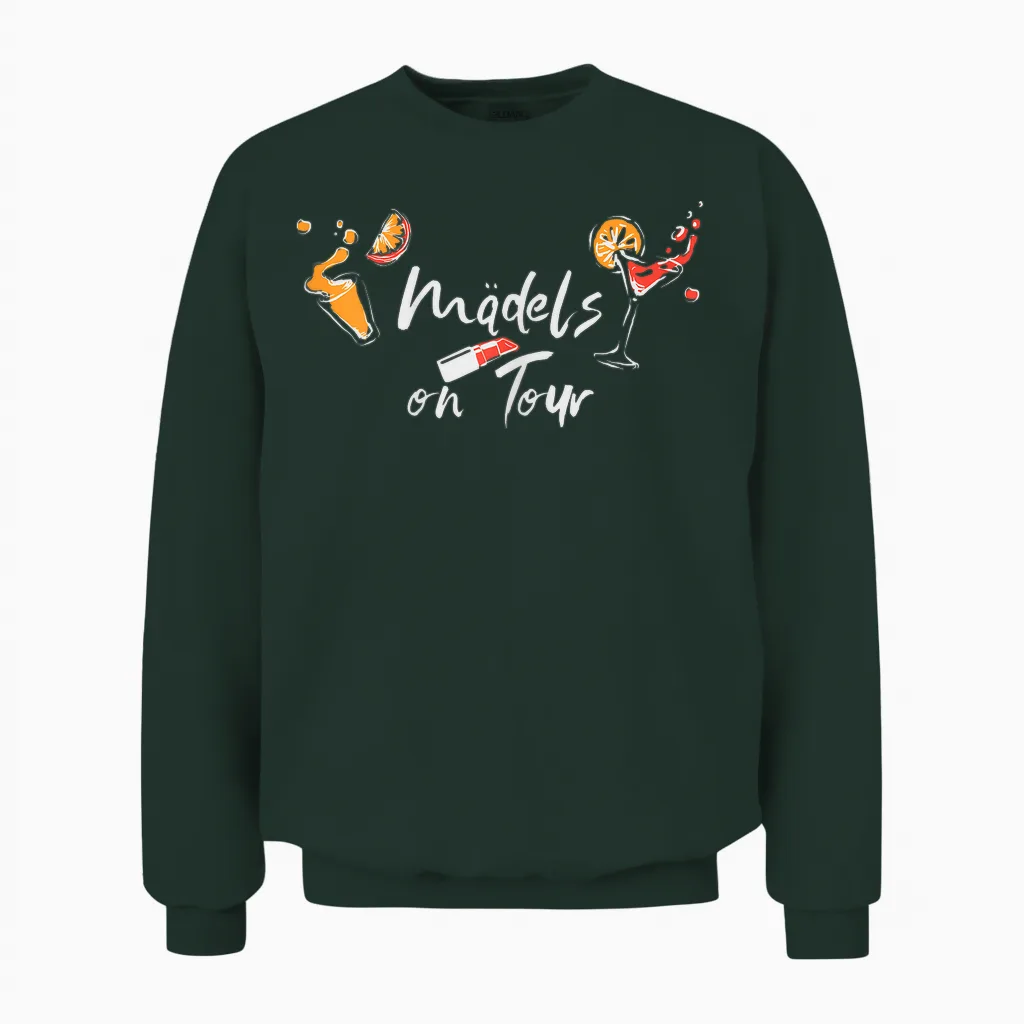 Women's Girls on Tour Girls Trip Girls Holiday Unisex Sweatshirt in Forest