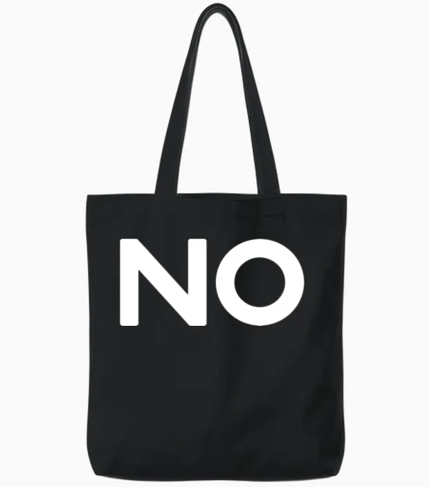 Funny Quotes No Funny Gifts - Memes & Humor Tote Bags in Black