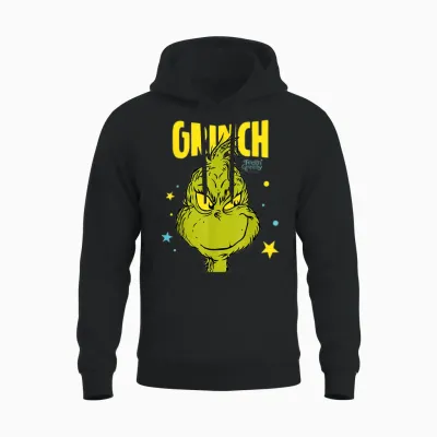 Grinch - the Christmas Star of Grinchmas Unisex Hoodie - Black
