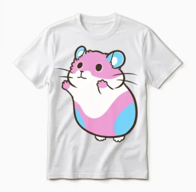 Funny Animal Unisex T-Shirt - White