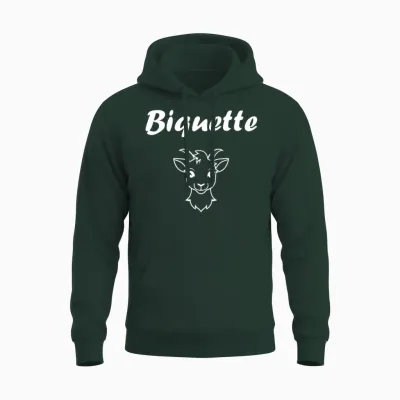 Nom Biquette Biche Amour Surnom Biquette T-Shirt Haut De Gamme Unisex Hoodie - Forest