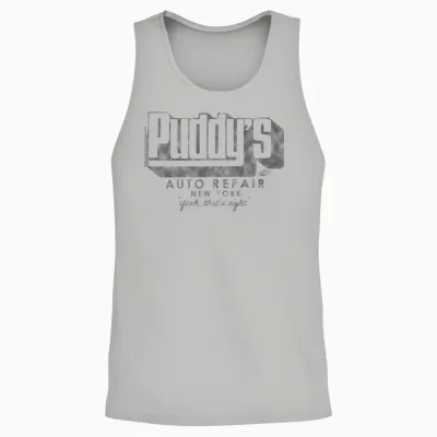 Seinfeld Puddy's Auto Repair New York Funny 90's Tv Show Unisex Tank Top - Ash