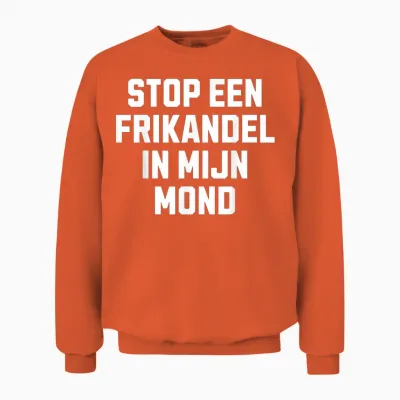 Niederländischer Königstag Funny Dutch Kings Day King's Day Unisex Sweatshirt - Orange