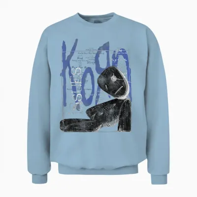 Korn Issues Ragdoll Unisex Sweatshirt - Light Blue