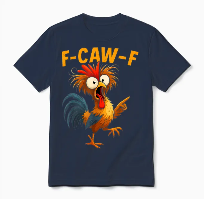 F Caw F Rooster Funny Bird Fcawf Chicken Whisperer Fawk off