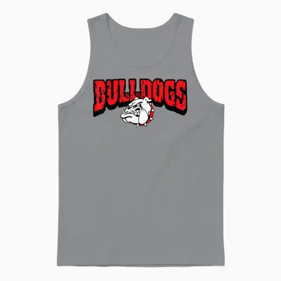 Bulldogs Back to School Spirit R Unisex Tank Top - Sport Grey