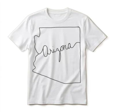 Arizona Unisex T-Shirt - White