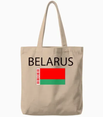 Belarus Tote Bags - Natural