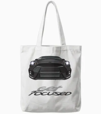 16focusrsblack Tote Bags - White