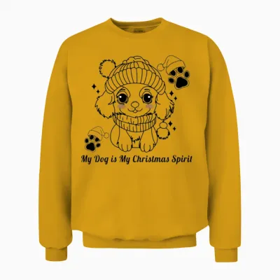 Untitled-1 Unisex Sweatshirt - Gold