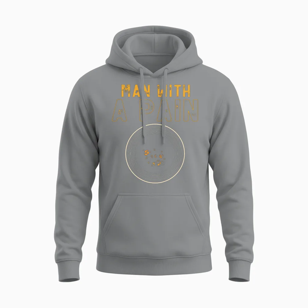 Gold Panning, Gold Digger Unisex Hoodie in Sport Grey