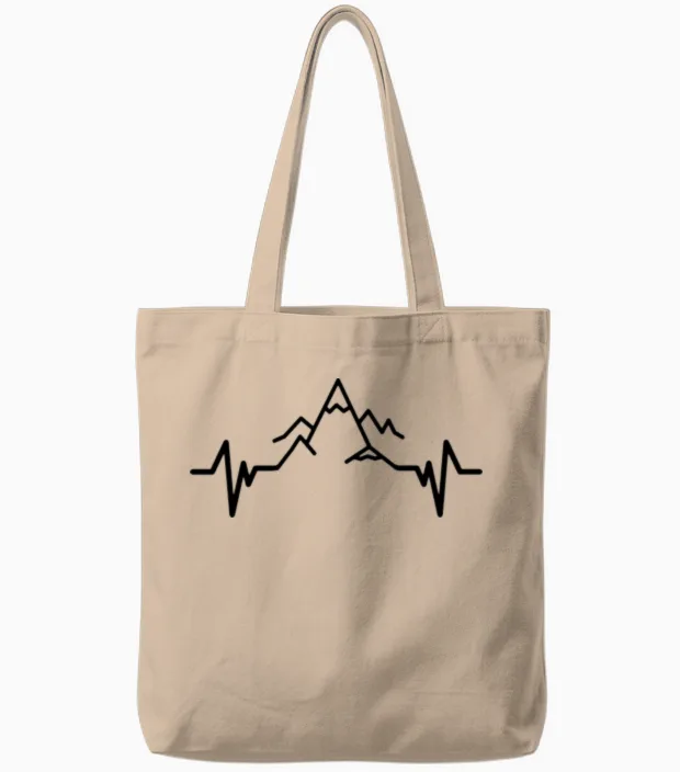 Take a Hike โ National Hiking Day Tote Bags in Natural