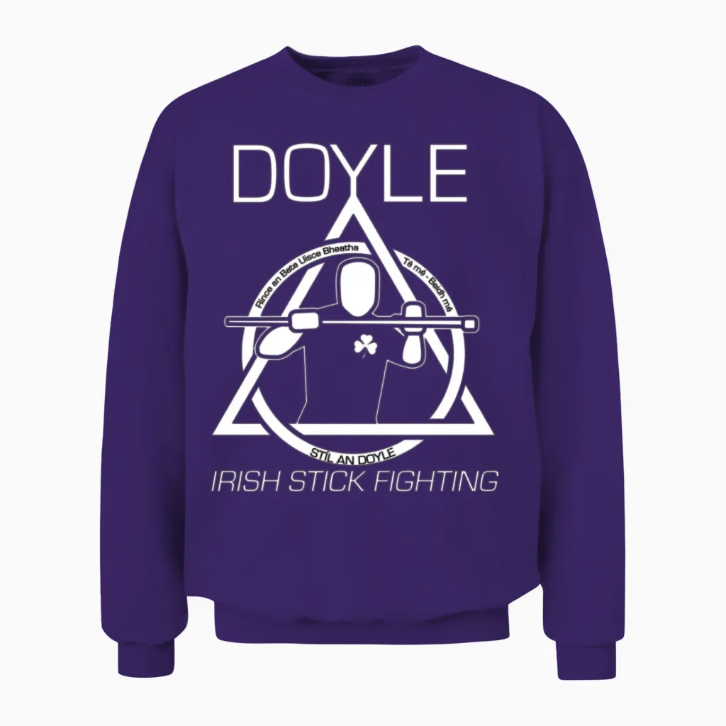Scrapping Squirrels Unisex Sweatshirt in Purple