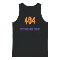 404 Costume Not Found - Halloween Party Unisex Tank Top - Black – 1