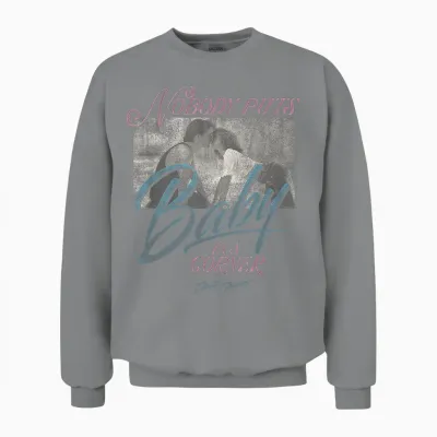Dirty Dancing Nobody Puts Baby in a Corner Retro Romcom Unisex Sweatshirt - Sport Grey