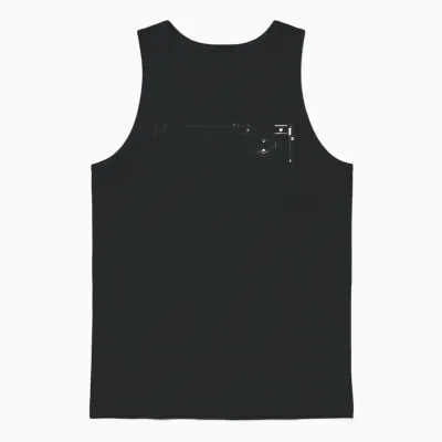 Leica M10 Digital Rangefinder Camera (black) Line Unisex Tank Top - Black