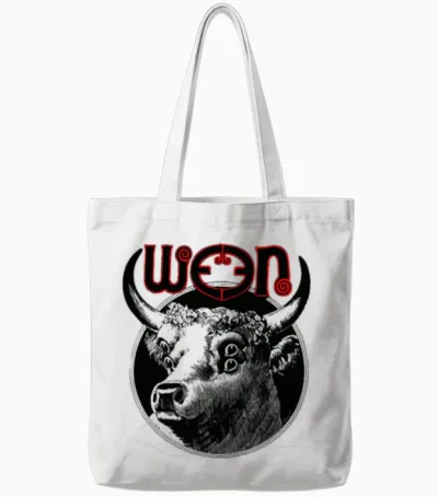 Ween Ox Tote Bags - White