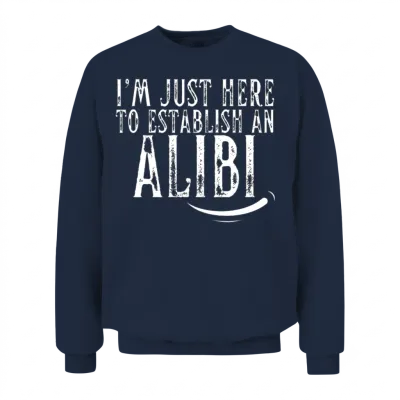 Offensive Funny Unisex Sweatshirt - Navy