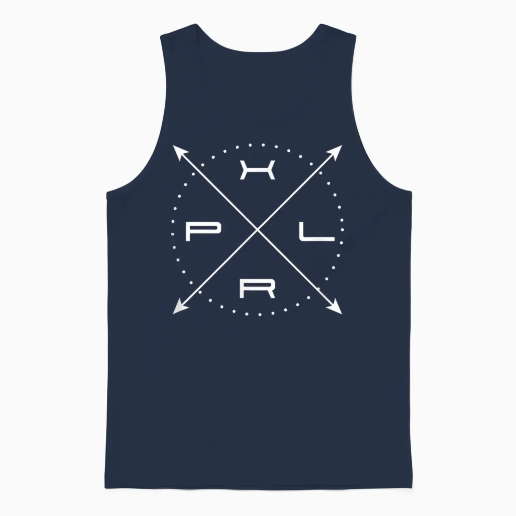 Explore More Great Outdoors Adventure Unisex Tank Top in Navy