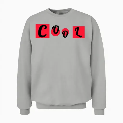 Cool Unisex Sweatshirt in Ash
