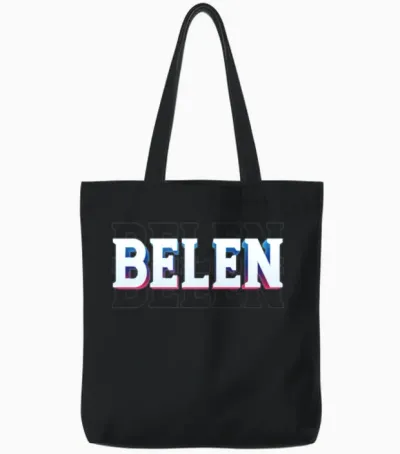 Retro - Belen Tote Bags - Black