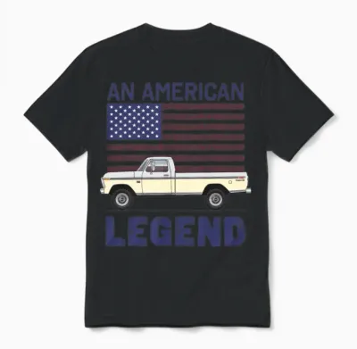 Legend Wimbledon White Unisex T-Shirt - Black