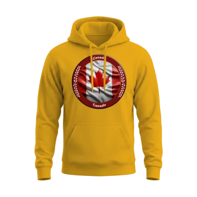 Canada Unisex Hoodie - Gold