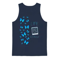 Life Is Strange Unisex Tank Top - Navy – 1