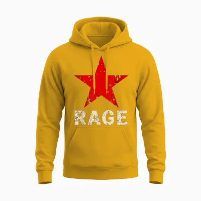 Rage Against the Music Style Vintage Machine Unisex Hoodie - Gold