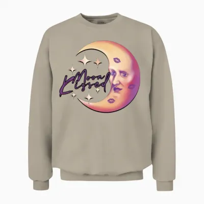 Moon Kissed - Eclipse Unisex Sweatshirt - Sand