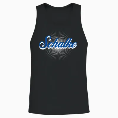 Schalke T-Shirt, Black Unisex Tank Top - Black