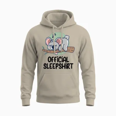 Funny Animal Shirt Funny Picture Unisex Hoodie - Sand