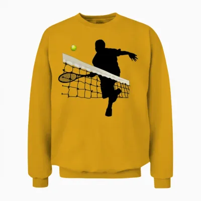 Tennis Unisex Sweatshirt - Gold