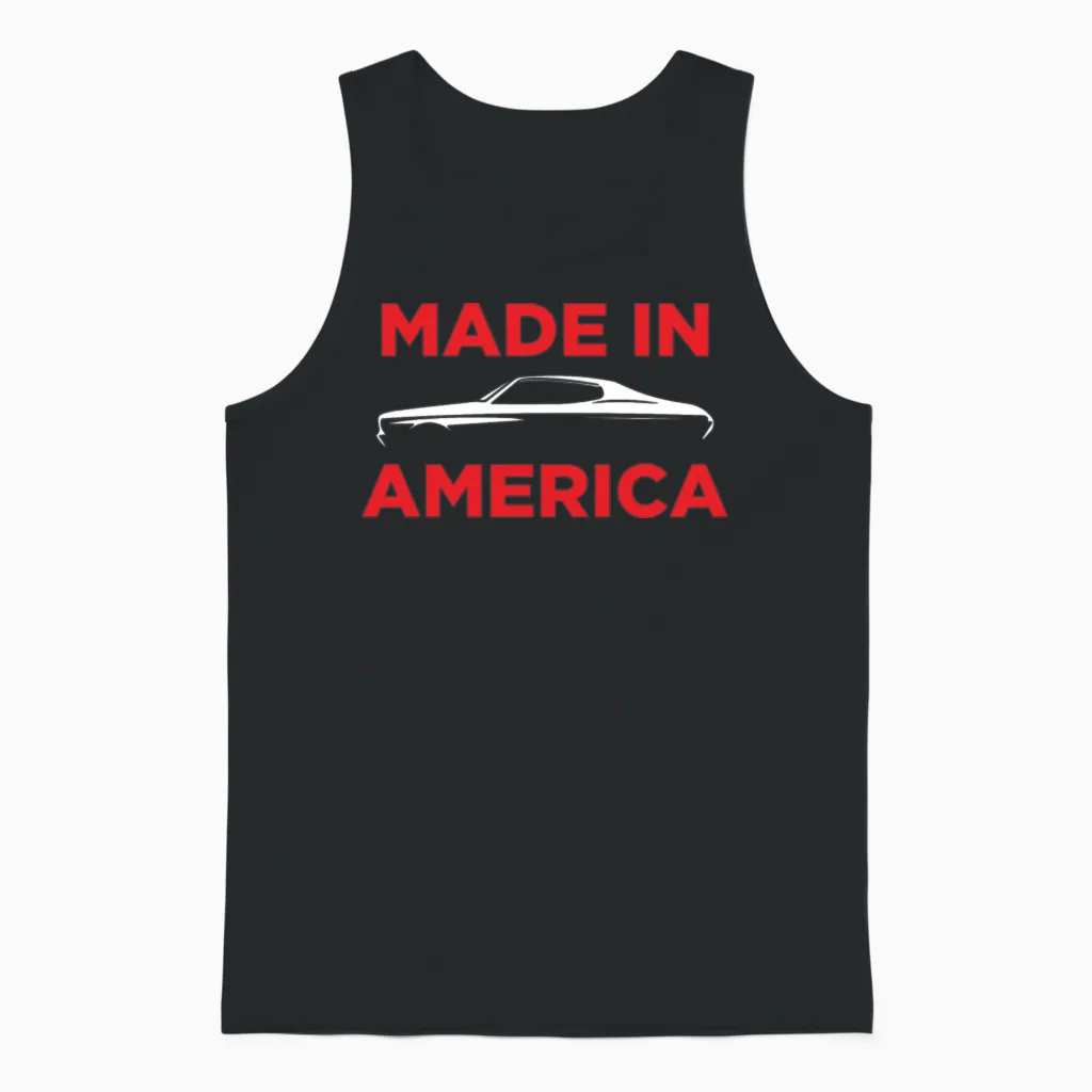 Chevelle Made in America Unisex Tank Top in Black